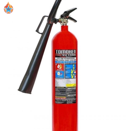 Bình Chữa Cháy Tomoken 5kg Dạng Khí CO2 TMK-VJ-CO2/5K